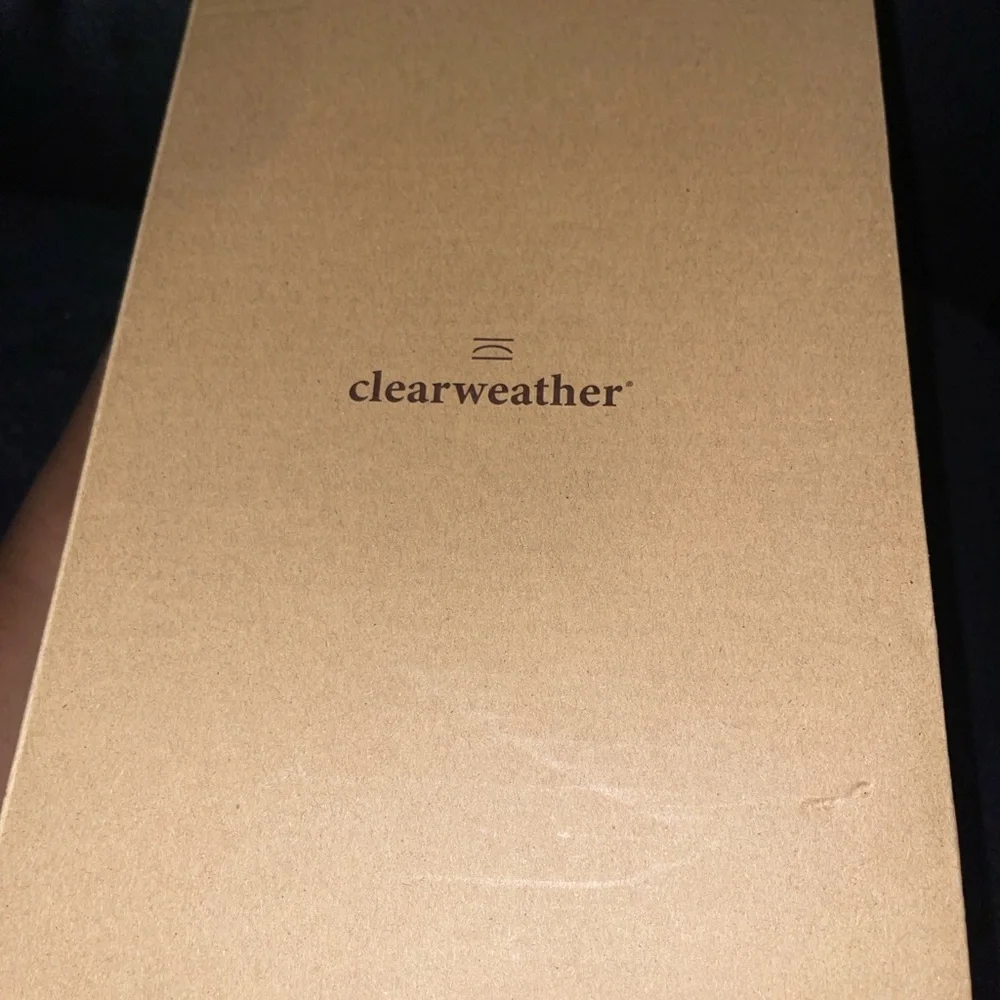 Clear Weather Dodd Unisex Slip on Sneakers Size 9 Men 10.5 Women NIB